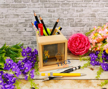 Shadow Box Pen Stand